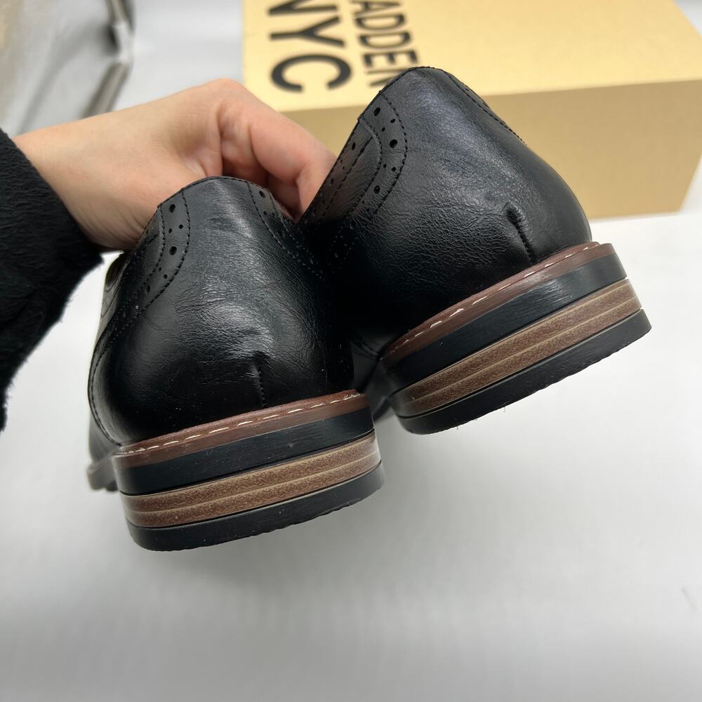 Madden NYC Men's Anthony Oxford Shoes Lace-up Black Size 11 - Picture 10 of 12